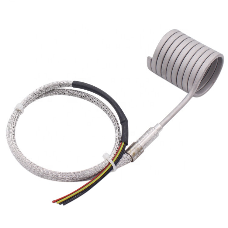 Hot Runner Coil Nozzle Heater With Thermocouple TypeK TypeJ view 3